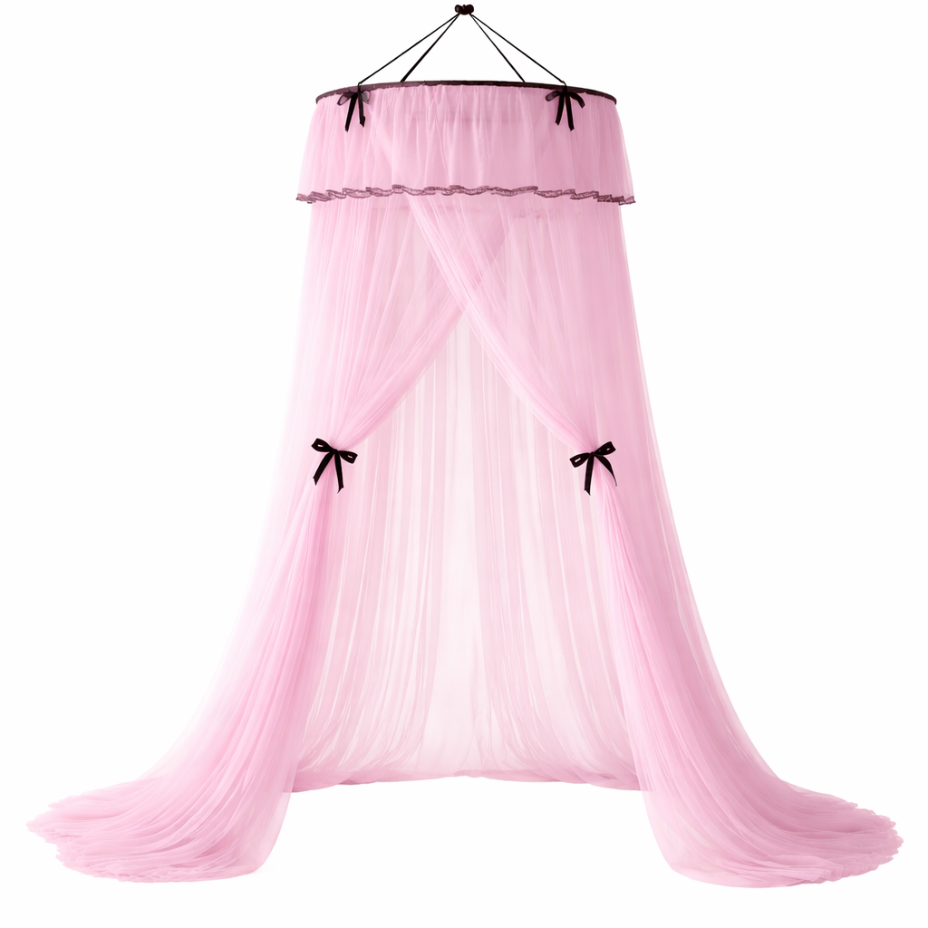 Ciel de Lit Adulte “Douce Nuit” – Rose – Image 4