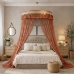 Ciel de Lit Adulte “Cocon Royal” – Brun