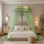 Ciel de Lit Adulte “Cocon Royal” – Vert